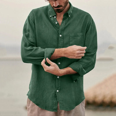 Nathan™ | Linned Skjorte