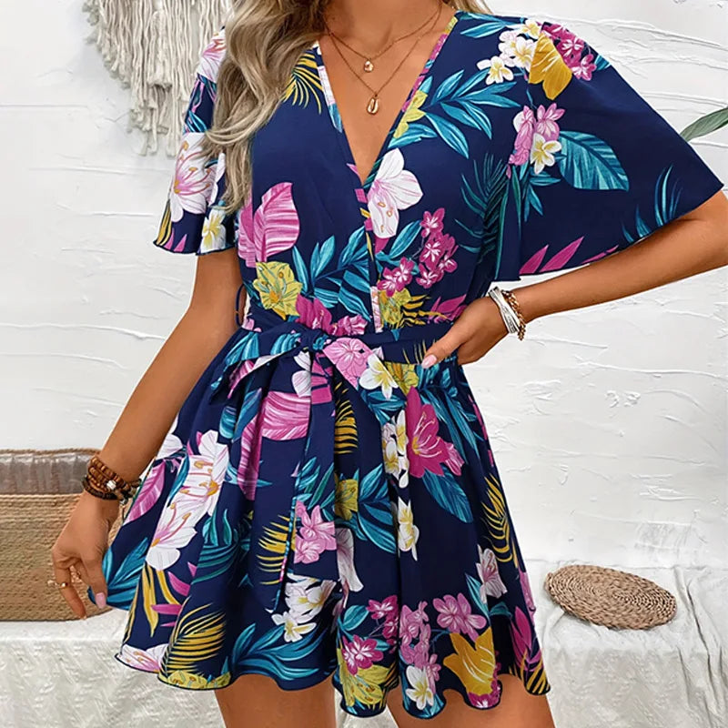 elena™ Blomsterprint Sommerdragt