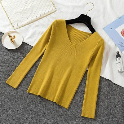 Ribstrikket Basisbluse | Olsen & Olsen™