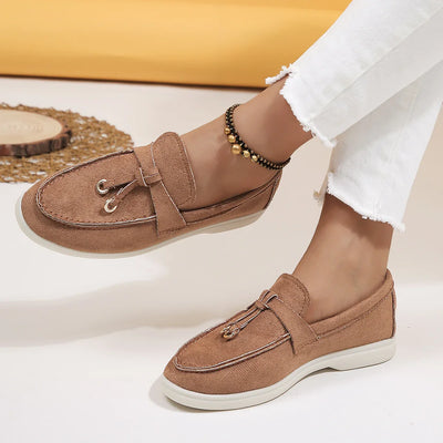 Cortina - Suede Tasseled Loafers