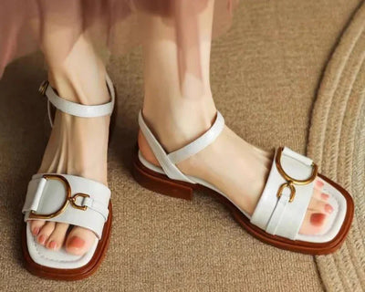 Sandaler Enara Plade Med Spænder
