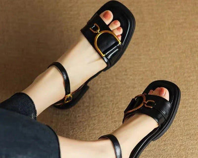 Sandaler Enara Plade Med Spænder