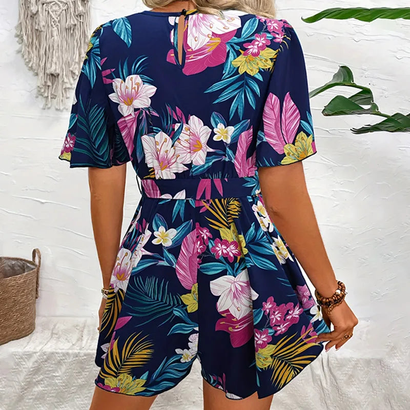 elena™ Blomsterprint Sommerdragt