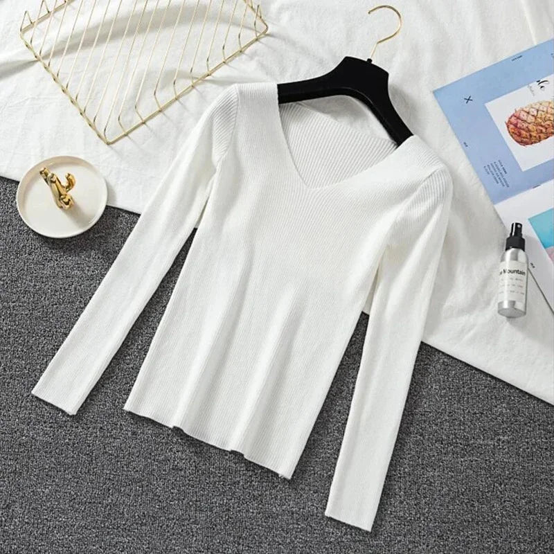 Ribstrikket Basisbluse | Olsen & Olsen™