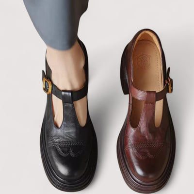 Vera - Elegante Printede Mokkasiner
