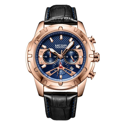 Luksus Militær Chronograph Sportsur