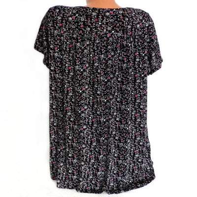 Sommerbluse med Blomsterprint | Olsen & Olsen™