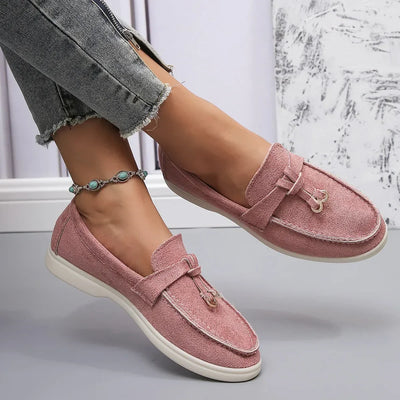 Moccasiner Mila i Blødt Bomuld