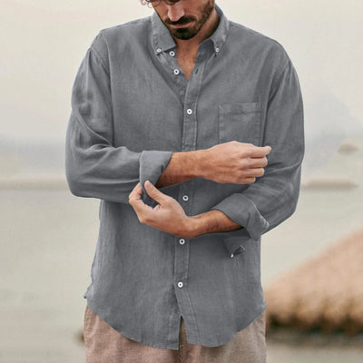 Nathan™ | Linned Skjorte