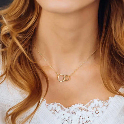 Isabelle Halskæde med Ringene | 18k Guld