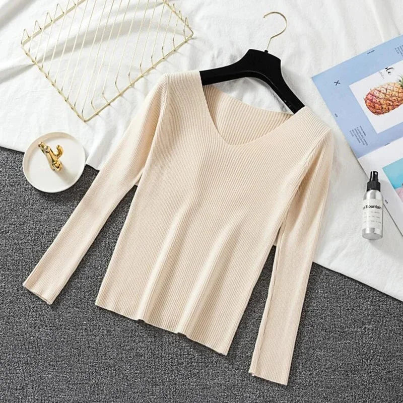 Ribstrikket Basisbluse | Olsen & Olsen™