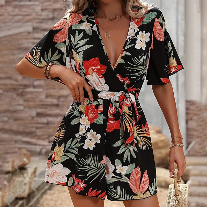 elena™ Blomsterprint Sommerdragt