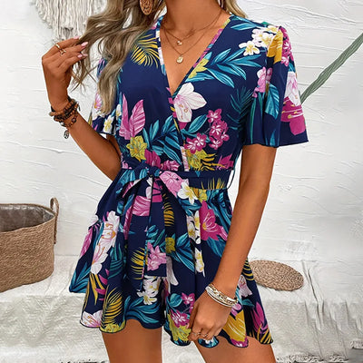 elena™ Blomsterprint Sommerdragt