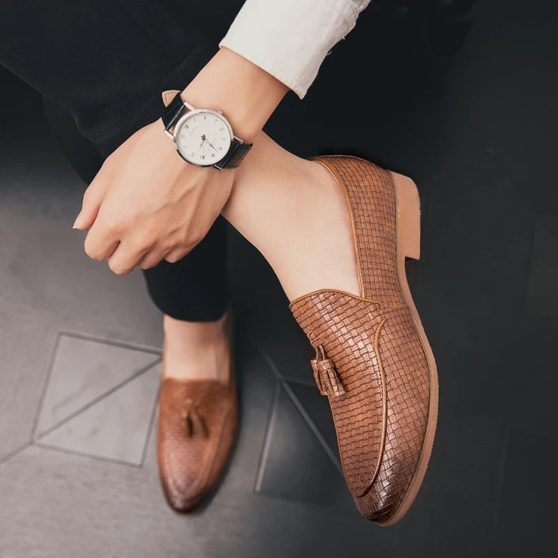 Bellatorre - Vævet Fryns Loafers