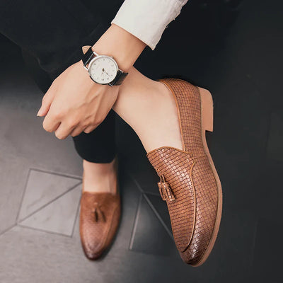 Bellatorre - Vævet Fryns Loafers
