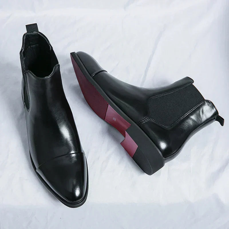Olsen & Olsen™ Damien | Læder Chelsea-støvler