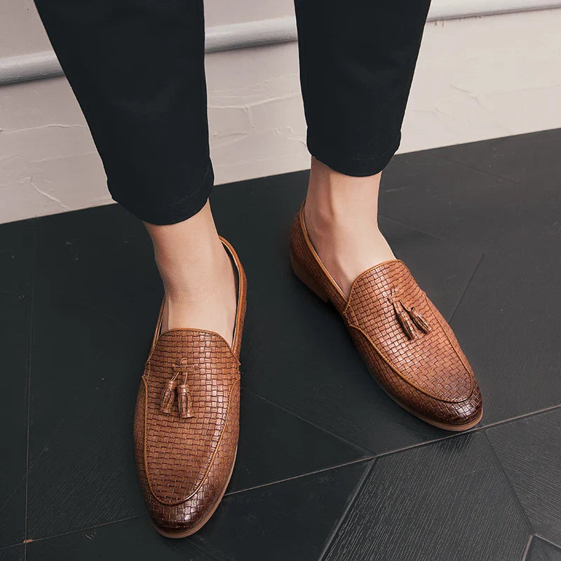 Bellatorre - Vævet Fryns Loafers