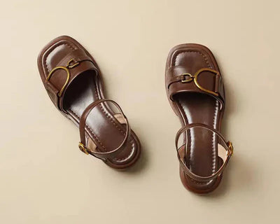 Sandaler Enara Plade Med Spænder