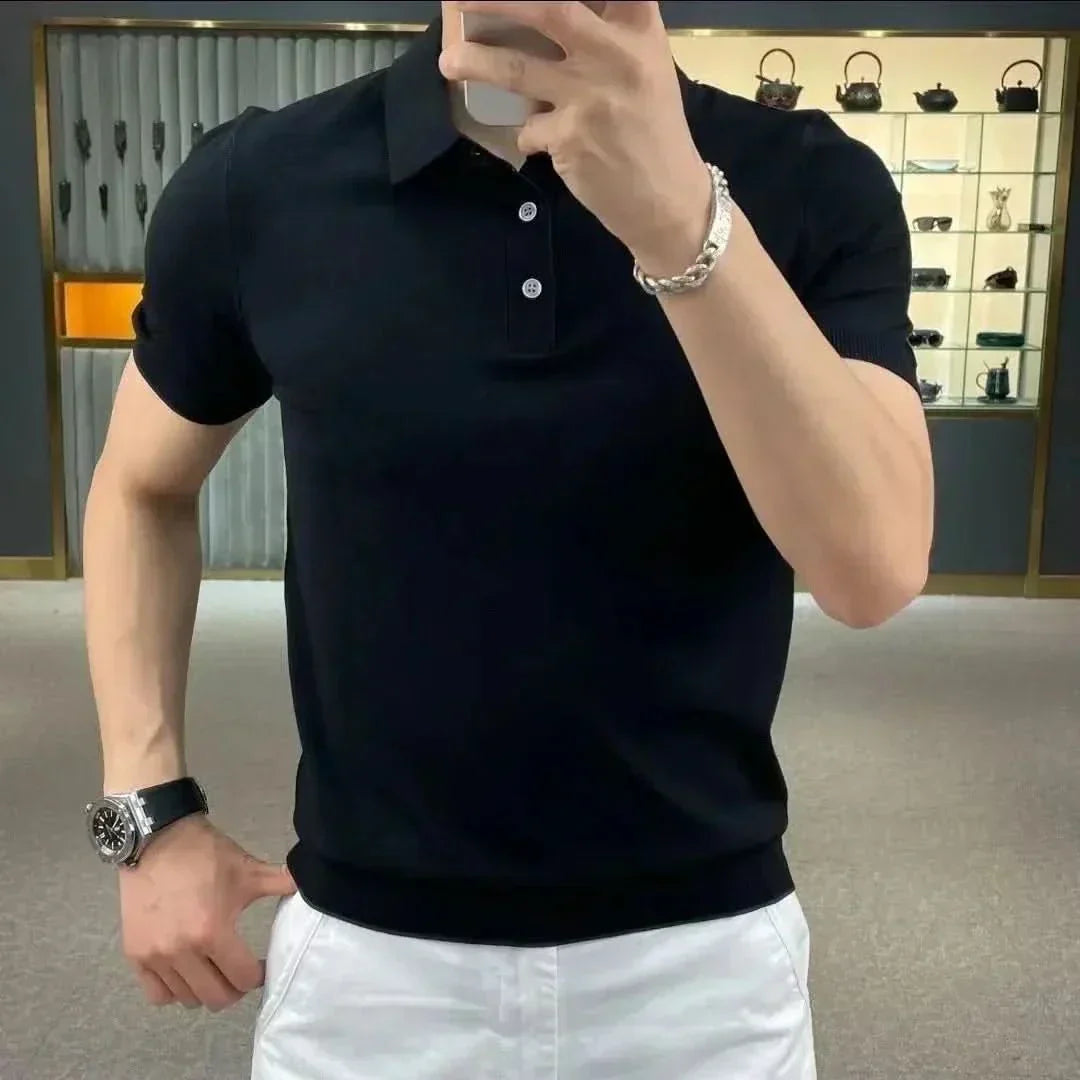 Casual Herre Polo Skjorte med Korte Ærmer - Olsen & Olsen™ - DK