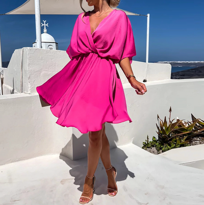 Let og luftig mini kjole Rosea Chic
