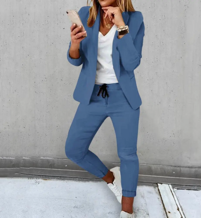 Jada™ | Elegant Blazer-Sæt - DK