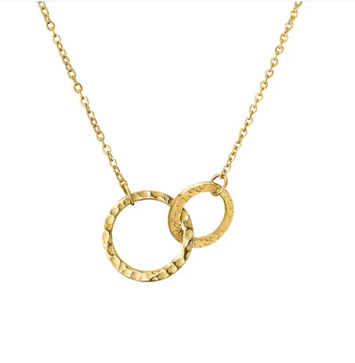 Isabelle Halskæde med Ringene | 18k Guld