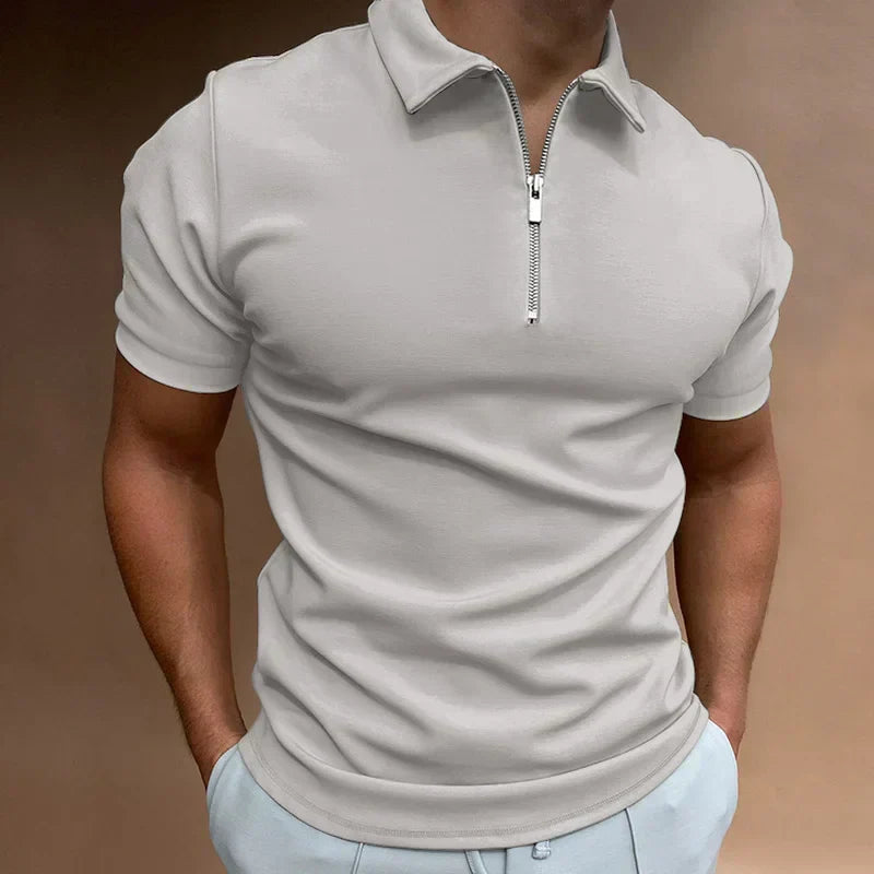 Laluna® | Klassisk Lynlås Polo Shirt
