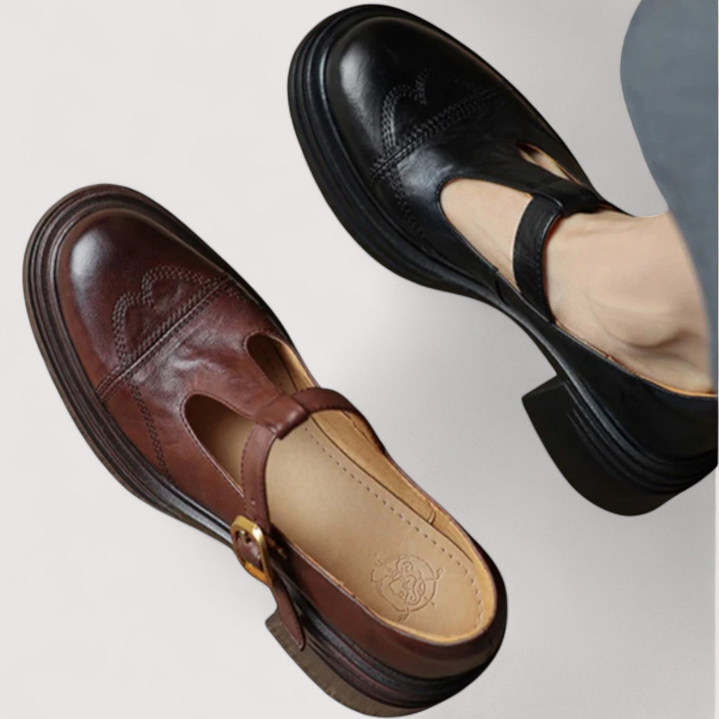Vera - Elegante Printede Mokkasiner