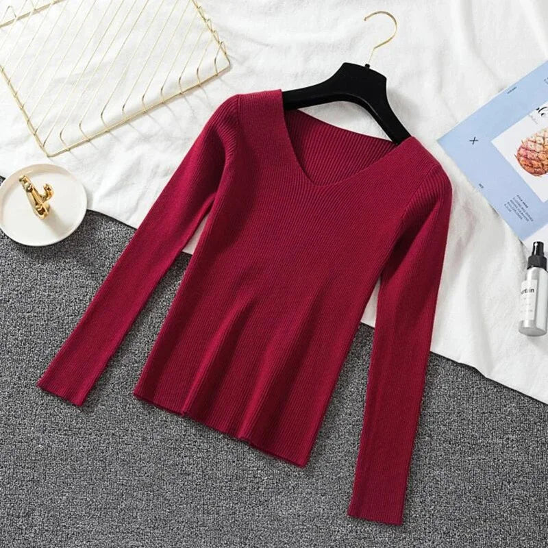 Ribstrikket Basisbluse | Olsen & Olsen™