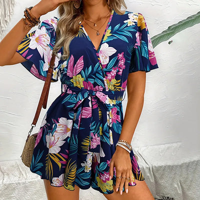 elena™ Blomsterprint Sommerdragt