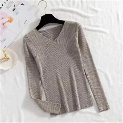 Ribstrikket Basisbluse | Olsen & Olsen™