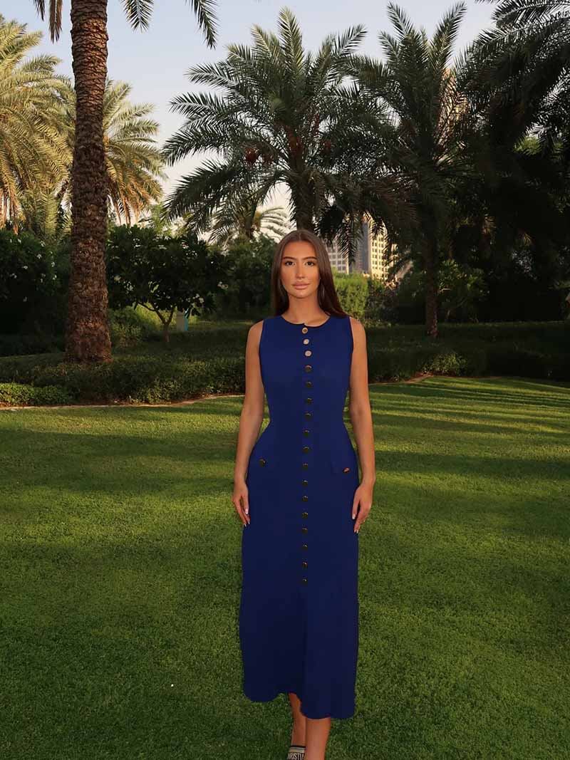Charlotte | Maxi kjole i georgette