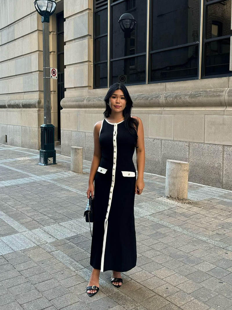 Charlotte | Maxi kjole i georgette