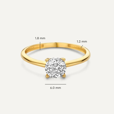 Savaya El Playa Ring | Hvidguld 18k