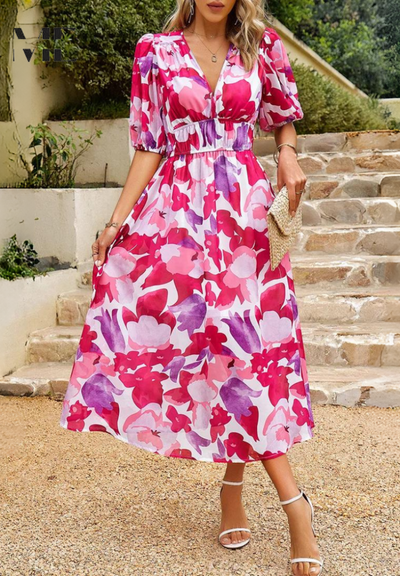 Rosea Elegant Kjole til Damer