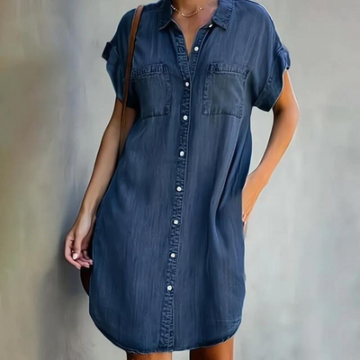 Luna™ | Chic Denim-Kjole - DK
