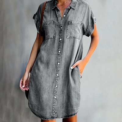 Luna™ | Chic Denim-Kjole - DK