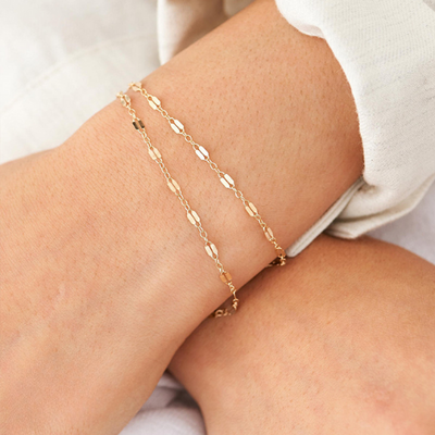 Amara Lace Armbånd | 18k Guld