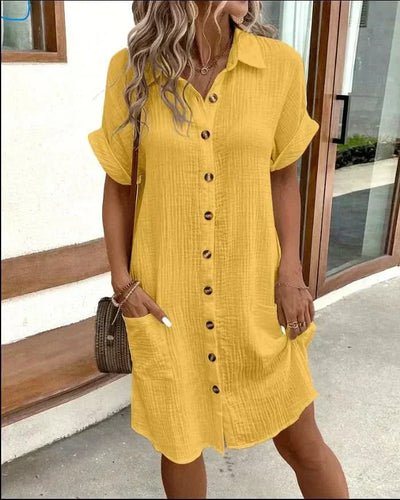 Stilfuld Polo Kjole Beatrice™ - Olsen & Olsen - DK