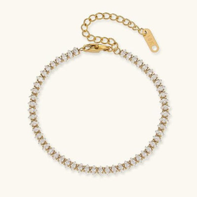 Tennisarmbånd Wisteria Diamant | 18k Guld