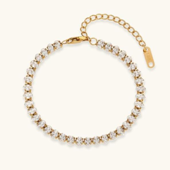 Tennisarmbånd Wisteria Diamant | 18k Guld