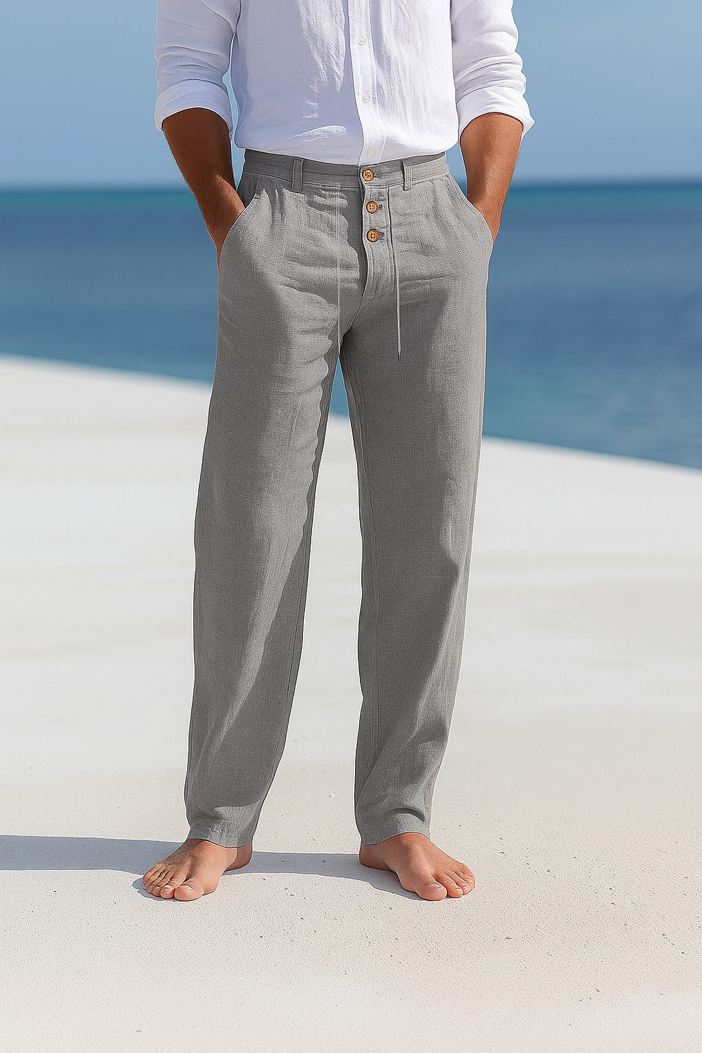 LYSE LÆRRED SOMMERTROUSERS