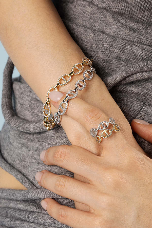 Isla Marina Armbånd | Hvidguld 18k