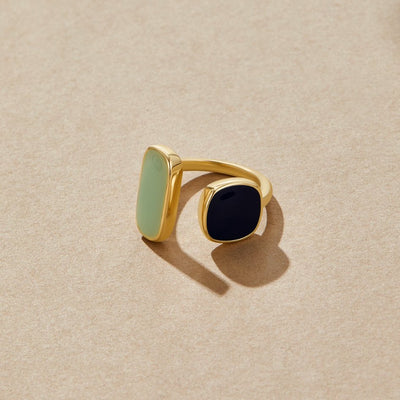 Ren Unikalny Ring Omkransning | Guld 18k