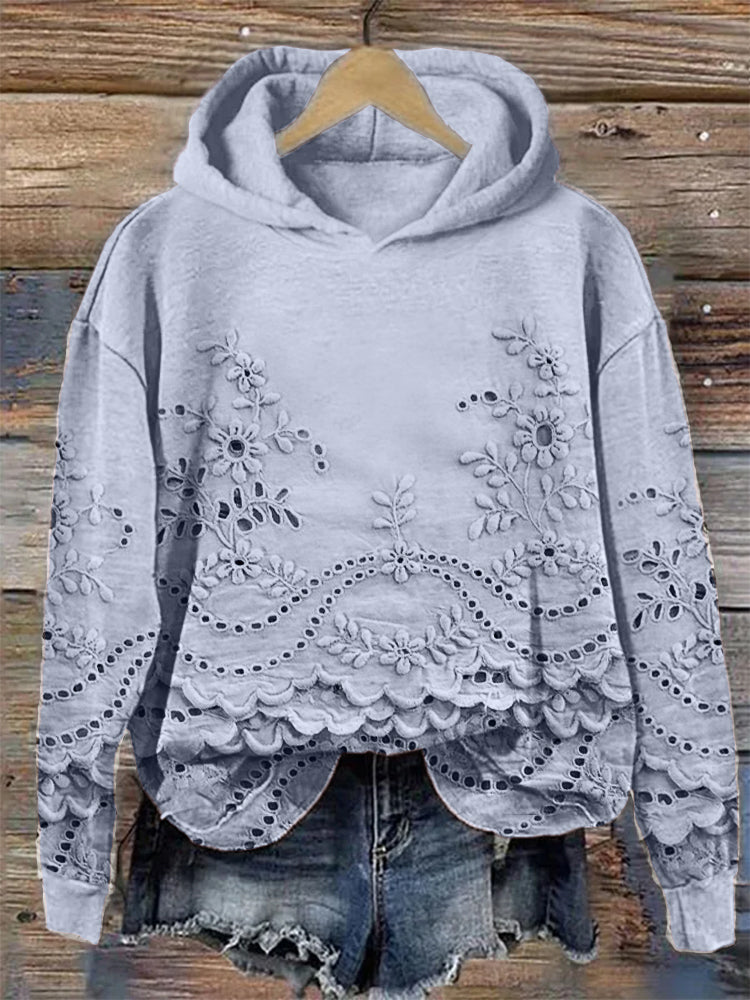 Ravella™ - Vintage Printet Hoodie