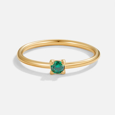 Fødselssten Ring | 14k Guld