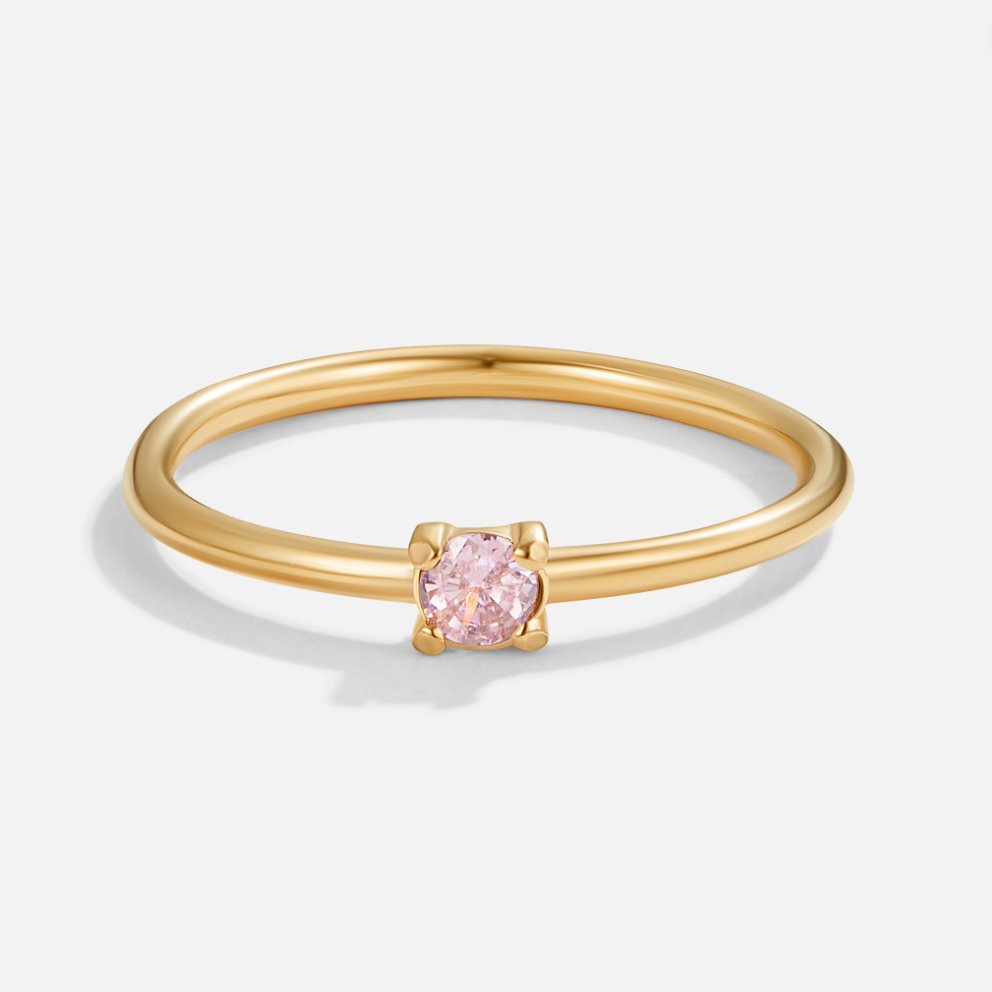 Fødselssten Ring | 14k Guld