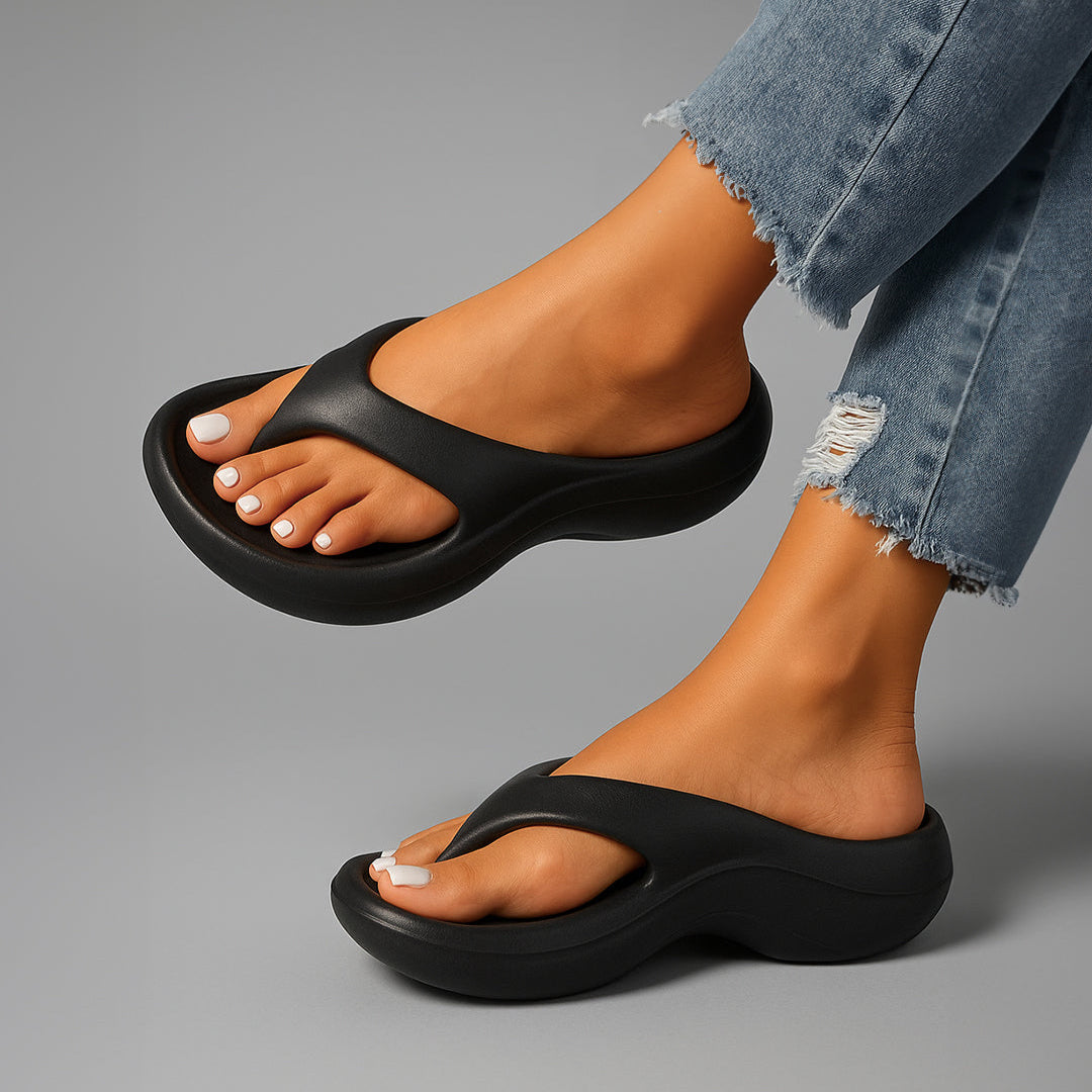 Sandaler med Fodsvangstøtte