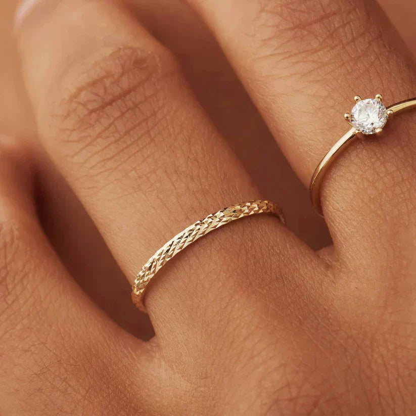 Ameline Spalier Ring | Guld 14k - DK