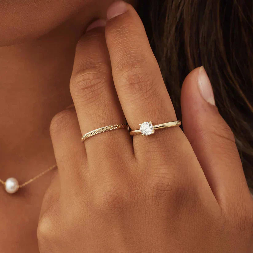 Ameline Spalier Ring | Guld 14k - DK